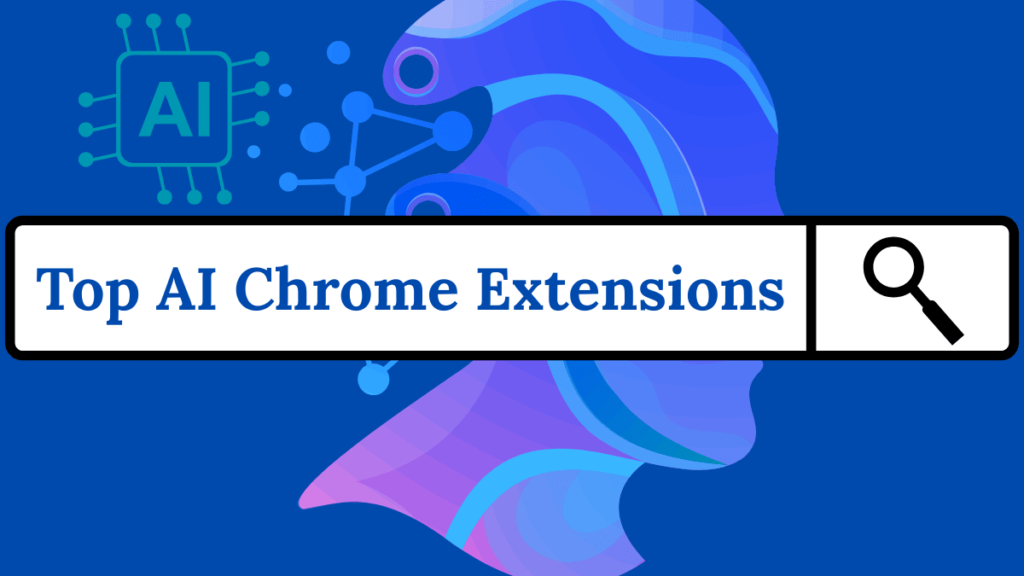 Digital creator using AI Chrome extensions like ChatGPT, Jasper, and Grammarly for content productivity