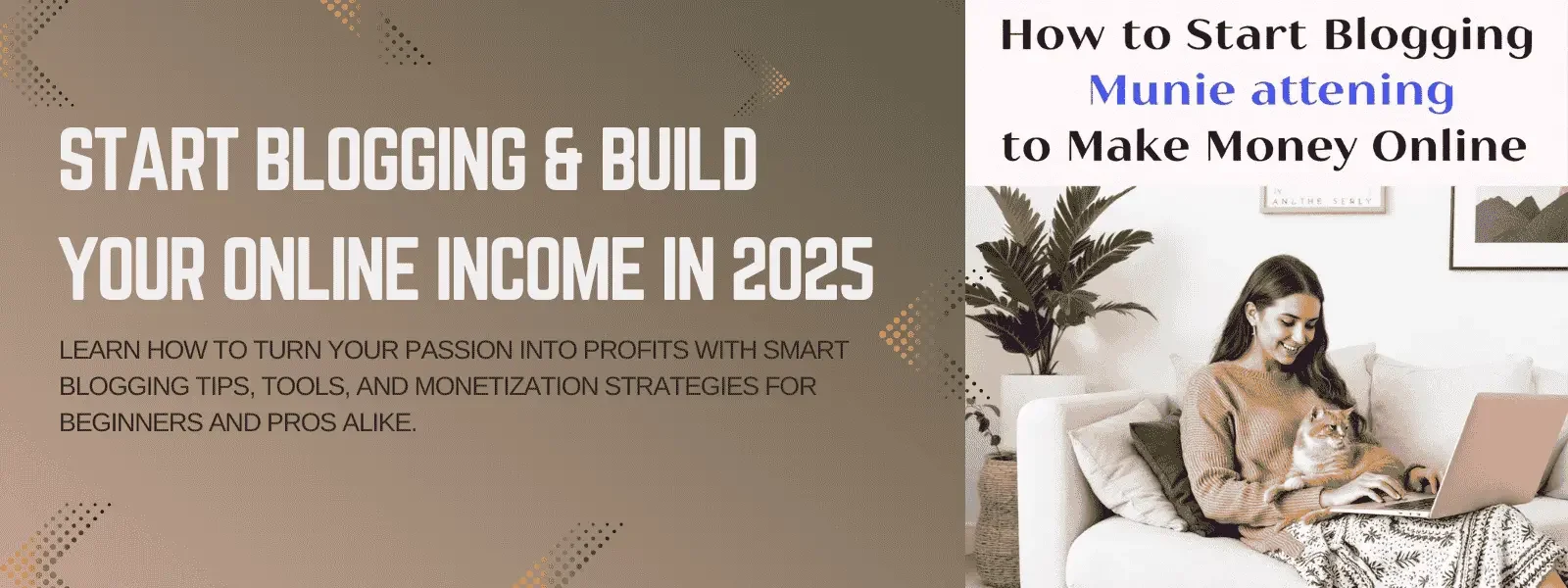 Blogging to make money online in 2025