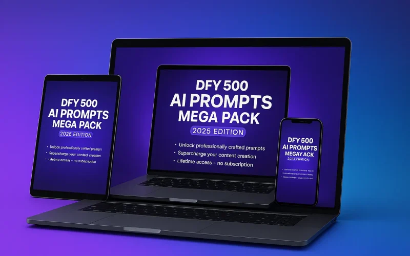 dfy 500 ai prompts mega pack
